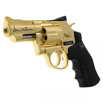 Револьвер страйкбольный ASG Dan Wesson 2.5 Gold CO2 (17373)