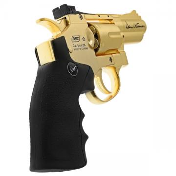 Револьвер страйкбольный ASG Dan Wesson 2.5 Gold CO2 (17373)