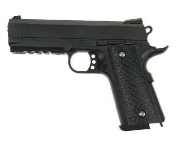 Пистолет страйкбольный Galaxy G.25 Colt 1911 PD Rail (спринг) 6мм