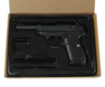 Пистолет страйкбольный Galaxy G.21 Walther P38 (спринг) 6мм