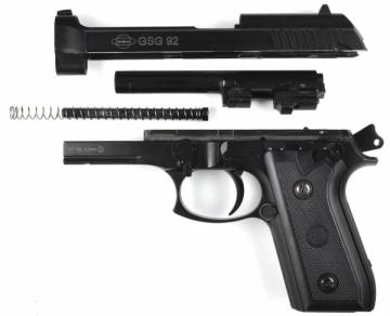 Пистолет пневматический Cybergun GSG 92 4,5 мм арт 138500