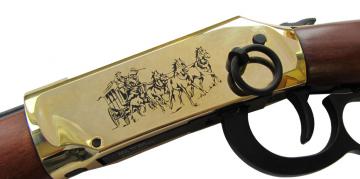 Винтовка пневматическая Umarex Walther Lever Action Gold (газобал, дерево) кал.4,5 мм арт. 460.00.41