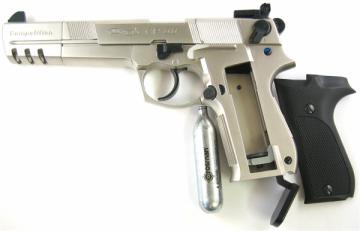 Пистолет пневматический Umarex Walther CP-88 №416.00.08(05/43) Competition Nickel