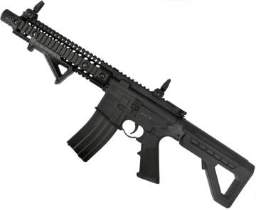 Винтовка пневматическая Crosman DPMS SBR, кал. 4,5 мм (М16 метал, авт. огонь)