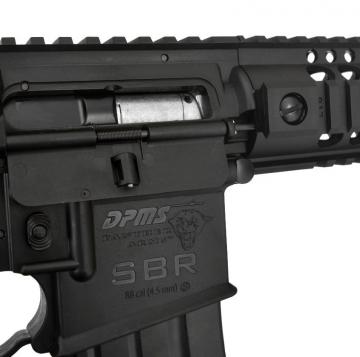 Винтовка пневматическая Crosman DPMS SBR, кал. 4,5 мм (М16 метал, авт. огонь, коллиматор)