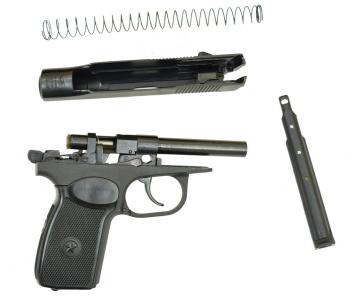 Пистолет пневматический Макарова МР-658К Blowback ПМ с бородой (Baikal, Ижевск)
