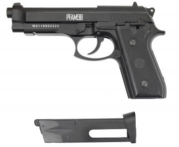 Пистолет пневматический Crosman PFAM9B, кал.4,5мм, (Beretta М92FS метал, автомат. огонь)