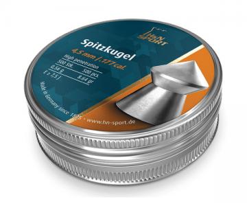 Пули H&N Spitzkugel 4,5 мм, 0,56 грамм, 500 штук