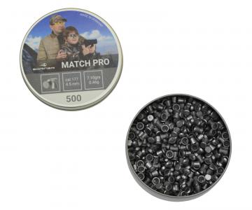Пули Borner Match Pro 4,5 мм, 0,46 грамм, 500 штук (Германия)
