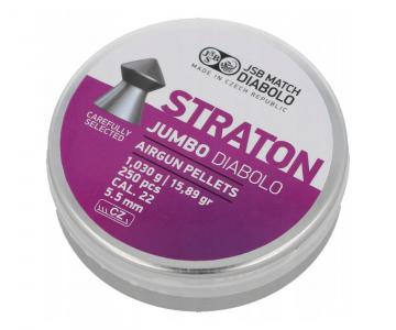 Пули JSB Straton Jumbo Diabolo 5,5 мм, 1,03 грамм, 500 штук