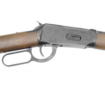 Пневматическая винтовка Umarex Cowboy Rifle 4,5 мм (хром, скоба Генри, ВВ) арт 5.8394-1