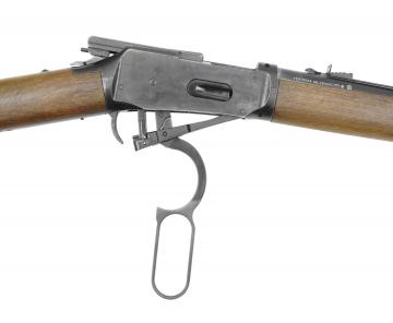 Пневматическая винтовка Umarex Cowboy Rifle 4,5 мм (хром, скоба Генри, ВВ) арт 5.8394-1