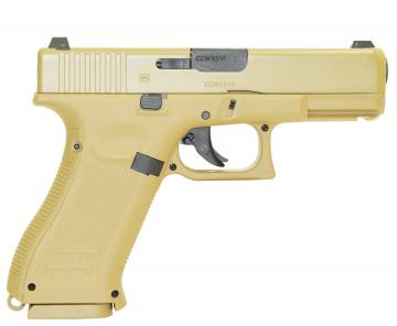 Пистолет пневматический Umarex Glock 19X TAN (Металл, CO2) кал.4,5мм, арт 5.8368