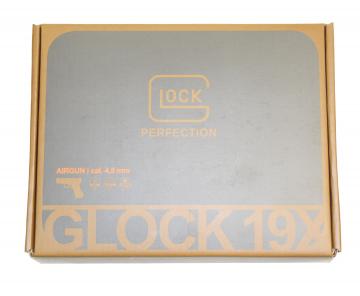 Пистолет пневматический Umarex Glock 19X TAN (Металл, CO2) кал.4,5мм, арт 5.8368