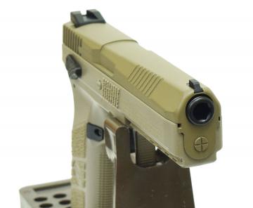 Пневматический пистолет ASG CZ P-09 FDE пулевой blowback 4,5 мм 18525