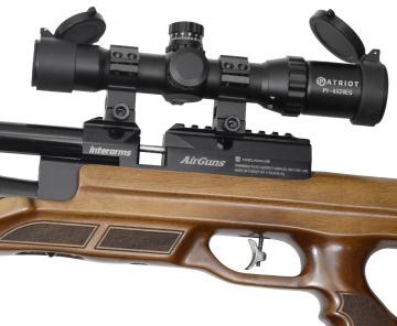 Пневматическая винтовка Aselkon MX 9 6.35 мм карабин с колбой РСР (дерево)