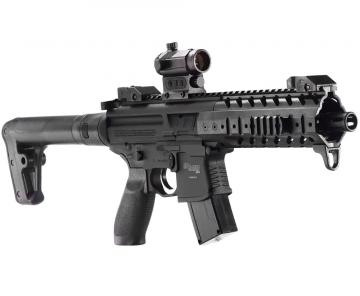 Пневматическая винтовка Sig Sauer MPX BLK-R 4,5 мм