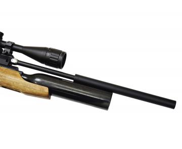 Пневматическая винтовка Jager SP Карабин с колбой 6,35 мм (прямоток, ствол 470 мм., без чока)