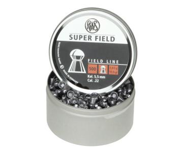 Пули RWS Super Field 5,5 мм, 1,03 грамм, 500 штук
