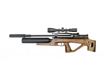 Пневматическая винтовка Jager SP Булл-пап с колбой 6,35 мм (прямоток, ствол 470 мм., без чока)