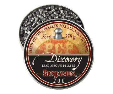 Пули Crosman Benjamin Discovery Domed 6,35 мм, 1,80 г (200 штук)