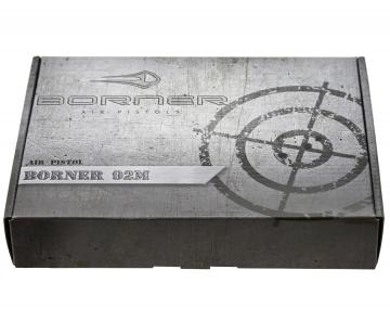 Пневматический пистолет Borner 92M 4.5 мм (Beretta 92, металл)