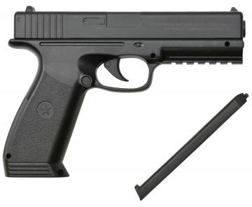 Пневматический пистолет Borner 17 4.5 мм (Glock 17) пластик