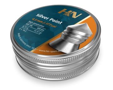 Пули H&N Silver Point 4,5 мм, 0,75 грамм, 400 штук