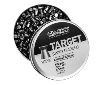 Пули JSB Target Sport Diabolo 4,5 мм, 0,52 г (500 штук)