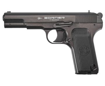 Пистолет пневматический Borner TT Blowback кал 4,5 мм (металл)