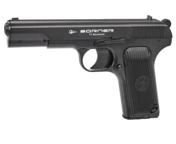 Пистолет пневматический Borner TT Blowback кал 4,5 мм (металл)