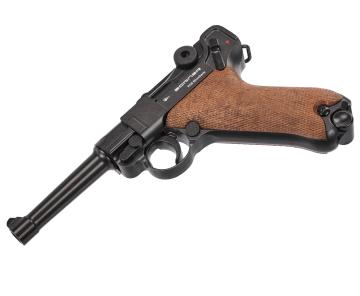 Пневматический пистолет Borner P08 Blowback кал 4.5 мм (Parabellum, металл)