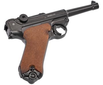 Пневматический пистолет Borner P08 Blowback кал 4.5 мм (Parabellum, металл)