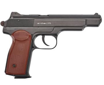 Пистолет пневматический Borner APS Blowback кал 4,5 мм (Стечкина, металл)