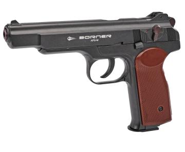 Пистолет пневматический Borner APS-M кал 4,5 мм (Стечкина, металл)
