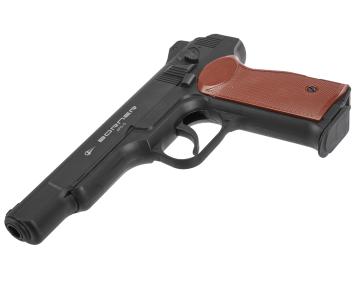 Пистолет пневматический Borner APS-S кал 4,5 мм (Стечкина, пластик)