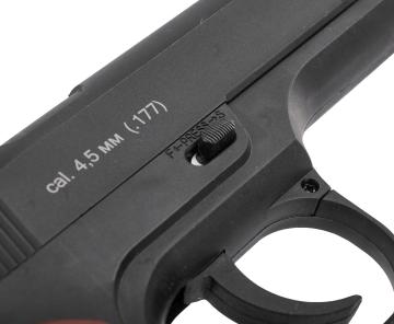 Пистолет пневматический Borner APS-S кал 4,5 мм (Стечкина, пластик)