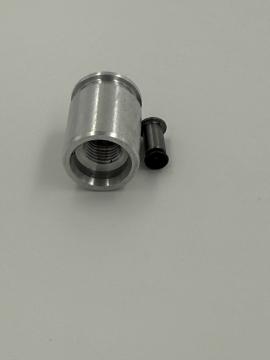 Переходники резьбовые для Пионер под алюминиевый Сигнал охотника (комплект 2 шт, дюраль)