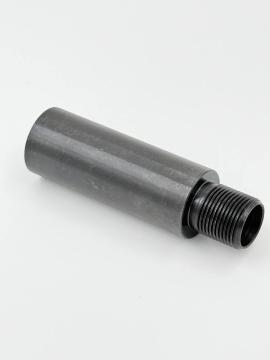 Удлинитель стальной внешнего ствола для страйкбола 65 мм (резьба 14 шаг 1 левая, 14-CCW)