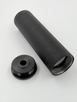 Надульник (мини модератор Т10) для винтовок Hatsan, Kral с резьбой 1/2 UNF на 20 (сталь)