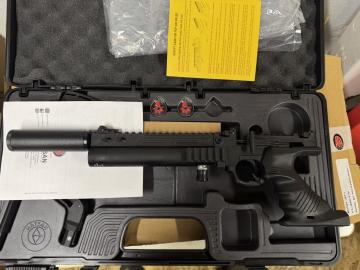 Надульник (мини модератор) Т10 для пневматического пистолета Hatsan Jet (сталь, крепл в компл)