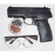 Пистолет пневматический Crosman 1088 BG Kit (пули+очки), кал.4,5 мм